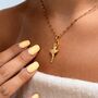 Personalised 18ct Gold Plated Ballerina Necklace, thumbnail 10 of 12