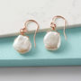 Keishi Pearl Earrings, thumbnail 4 of 6
