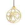 Handmade Brass Christmas Tree Decorations – The Joyful Traditions Collection, thumbnail 10 of 11