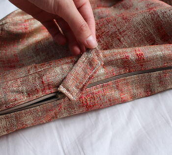 Handmade Repurposed Fabric Kalahari Shoulder Bag, 7 of 9