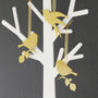 Gold Perspex Bird Decoration Set, thumbnail 3 of 5