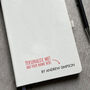 Personalised A5 Super Professional Business Notebook, thumbnail 10 of 10