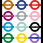 London Underground Tube Line Cupboard Knobs, thumbnail 2 of 6