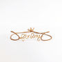Personalised Name Silk Bracelet 14k Gold Filled, thumbnail 3 of 12