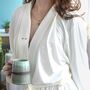 Womens Robe Dressing Gown With Personalised Initials, thumbnail 5 of 8