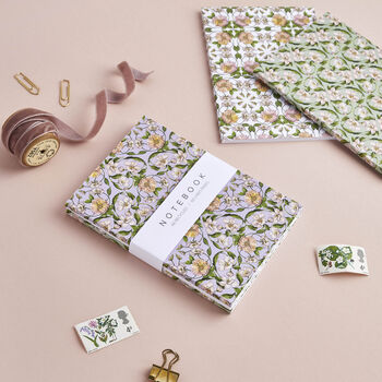 'Flora Nouveau' Collection A6 Set Of Three Notebooks, 2 of 4