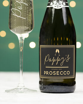 Script Name Champagne/Prosecco Glass, 8 of 11
