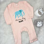 Elephant Dream Big Personalised Jungle Rompersuit, thumbnail 4 of 6