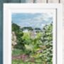 Trelissick Garden, Cornwall Art Print, thumbnail 1 of 4