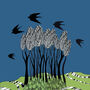 'Treescape' Fine Art, Giclee Print, thumbnail 3 of 3