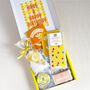 Happy Birthday Honeycomb Letterbox, thumbnail 1 of 4