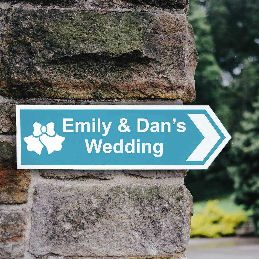 Personalised Wedding Sign, 1 of 7