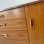 1970’s Mid Century Formica Mini Sideboard By Schreiber, thumbnail 5 of 10