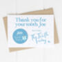 Personalised Tooth Fairy Card And Badge Blue, thumbnail 8 of 8
