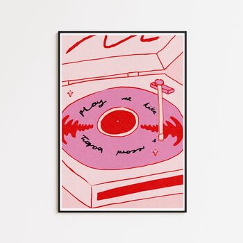 Inhaler 'It Won't Always Be Like This' Vinyl Lyric Art Print, 5 of 6