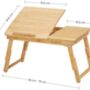 Lap Desk Table Tray With Five Adjustable Tilting Angles, thumbnail 8 of 8