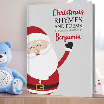 Christmas Carols, Nursery Rhymes And Personalised Poems Book, 3 of 9