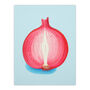 Just Add Red Onions Ii Bright Kitchen Wall Art Print, thumbnail 6 of 6