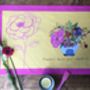 'Flowers Raise Your Vibration' Tea Towel, thumbnail 6 of 7