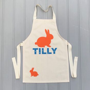 Personalised Easter Bunny Apron, 6 of 6