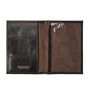 Personalised Mr And Mrs Leather Passport Holders Set, thumbnail 7 of 12