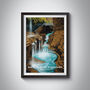 Watkins Glen USA Travel Poster Art Print, thumbnail 1 of 8
