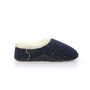 Luna Navy Flecked Women's Slippers Indoor/Garden Shoes, thumbnail 3 of 9