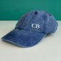 Personalised Initials Vintage Style Cap, thumbnail 1 of 4