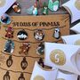 12/24 Days Custom Enamel Pin Advent Calendar And Pinboard, thumbnail 7 of 7
