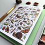 Garden Insects Of Britain Greeting Card, thumbnail 10 of 12