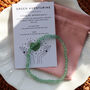 Green Aventurine Bracelet – Luck And Positivity Crystal, thumbnail 2 of 6