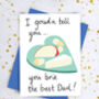 Cheesy Father's Day Or Birthday Card For Dad, thumbnail 1 of 2