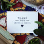 Personalised Thank You Rubber Stamp, thumbnail 2 of 8