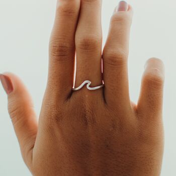 Adjustable Wave Ring, 2 of 5