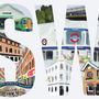Sw12 Balham And Wandsworth Common London Art Print, thumbnail 4 of 7