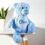 Large Personalised Pink Fluffy Bear, thumbnail 6 of 6