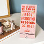 Personalised Best Mummy Phone Stand, thumbnail 1 of 3
