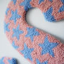 Dusky Pink And Blue Star Decorative Letter, thumbnail 2 of 6