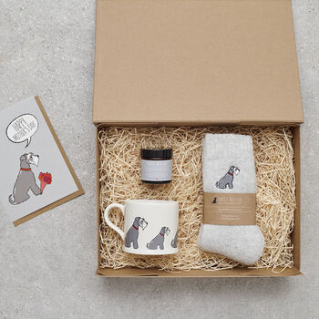 Salt And Pepper Schnauzer Mother's Day Card Dog Mum Card From The Dog, 2 of 12