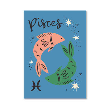 Star Sign, Horoscope, Zodiac Illustrated Print, 5 of 12