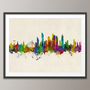 Bangkok Thailand Skyline Cityscape Art Print, thumbnail 5 of 7