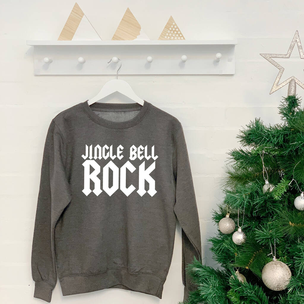 Jingle Bell Rock Christmas Jumper By Lovetree Design