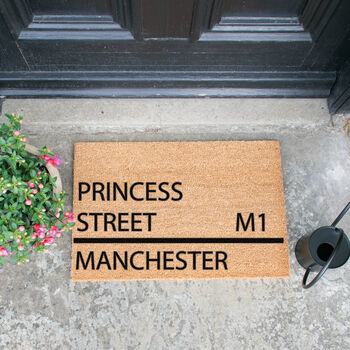 Personalised Street Doormat, 2 of 3