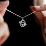 Planet Necklace In Sterling Silver, Gift Idea For Her, thumbnail 2 of 11