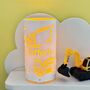 Personalised Digger And Dumper Truck LED Night Light, thumbnail 1 of 9