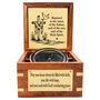 Personalised Royal Gimbal Compass With Brass Plaque, thumbnail 5 of 9