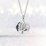 Personalised Sterling Silver Tree Of Life Locket, thumbnail 1 of 7
