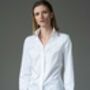 Madelena White Organic Cotton Shirt, thumbnail 1 of 4