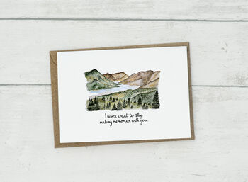 Mountain Love Card, 4 of 4