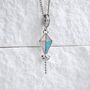 Kite Necklace Colorful Flying Kite Charm 925, thumbnail 5 of 9